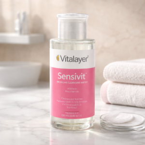 alayer Sensivit Micellar Cleansing Water
ماء ميسيلار سنسيفيت من فيتالير - للعناية الفائقة بالبشرة الحساسة