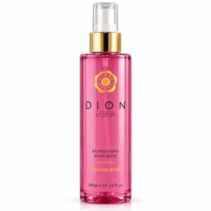 معطر ومنعش الجسم إنجلش روز ريفريشينج بودي ميست بنفحات الورد الإنجليزي الطبيعية (300 مل) من ديون لندن (DION LONDON)