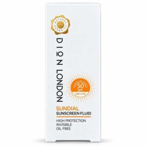 فلويد واقي الشمس الشفاف صندايال SPF 50+ عالي الحماية وخالٍ من الزيوت من ديون لندن (DION LONDON - Sundial Sunscreen Fluid)