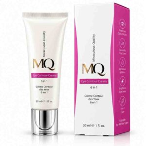 كريم العناية بمحيط العين متعدد المفعول آي كونتور كريم 6 في 1 (Eye Contour Cream 6 in 1 / Crème Contour des Yeux) لتقليل الهالات وتنعيم الخطوط وشد وترطيب محيط العين (30 مل) من إم كيو (MQ - Miraculous Quality)