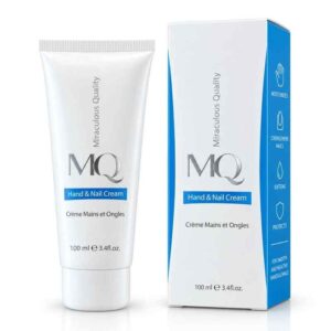 كريم العناية وترطيب اليدين وتقوية الأظافر هاند آند نيل كريم (Hand & Nail Cream / Crème Mains et Ongles) لترطيب وتنعيم وحماية اليدين والأظافر (100 مل) من إم كيو (MQ - Miraculous Quality)