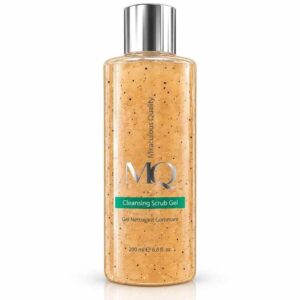 جل مقشر ومنظف للبشرة كلينسينج سكراب جل (Cleansing Scrub Gel / Gel Nettoyant Gommant) لإزالة الخلايا الميتة وتنقية المسام وتنعيم ملمس الجلد (200 مل) من إم كيو (MQ - Miraculous Quality)