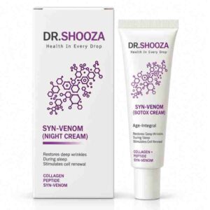 كريم الليل بتأثير البوتوكس لترميم التجاعيد العميقة سين-فينوم إيدج-إنتجرال (Syn-Venom Botox Night Cream - Age-Integral) بمركب ببتيد سم الأفعى والكولاجين لتحفيز التجدد الخلوي أثناء النوم من دكتور شوزا (DR.SHOOZA)