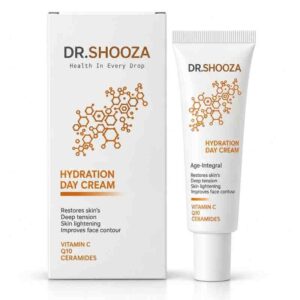 كريم النهار المرطب لشد ملامح الوجه والتفتيح هايدريشن داي كريم إيدج-إنتجرال (Hydration Day Cream Age-Integral) بفيتامين C والإنزيم المساعد Q10 والسيراميدات لترميم التماسك العميق للبشرة من دكتور شوزا (DR.SHOOZA)